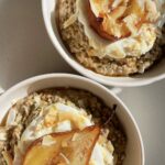 Air-fried Pear and Cinnamon Porridge
